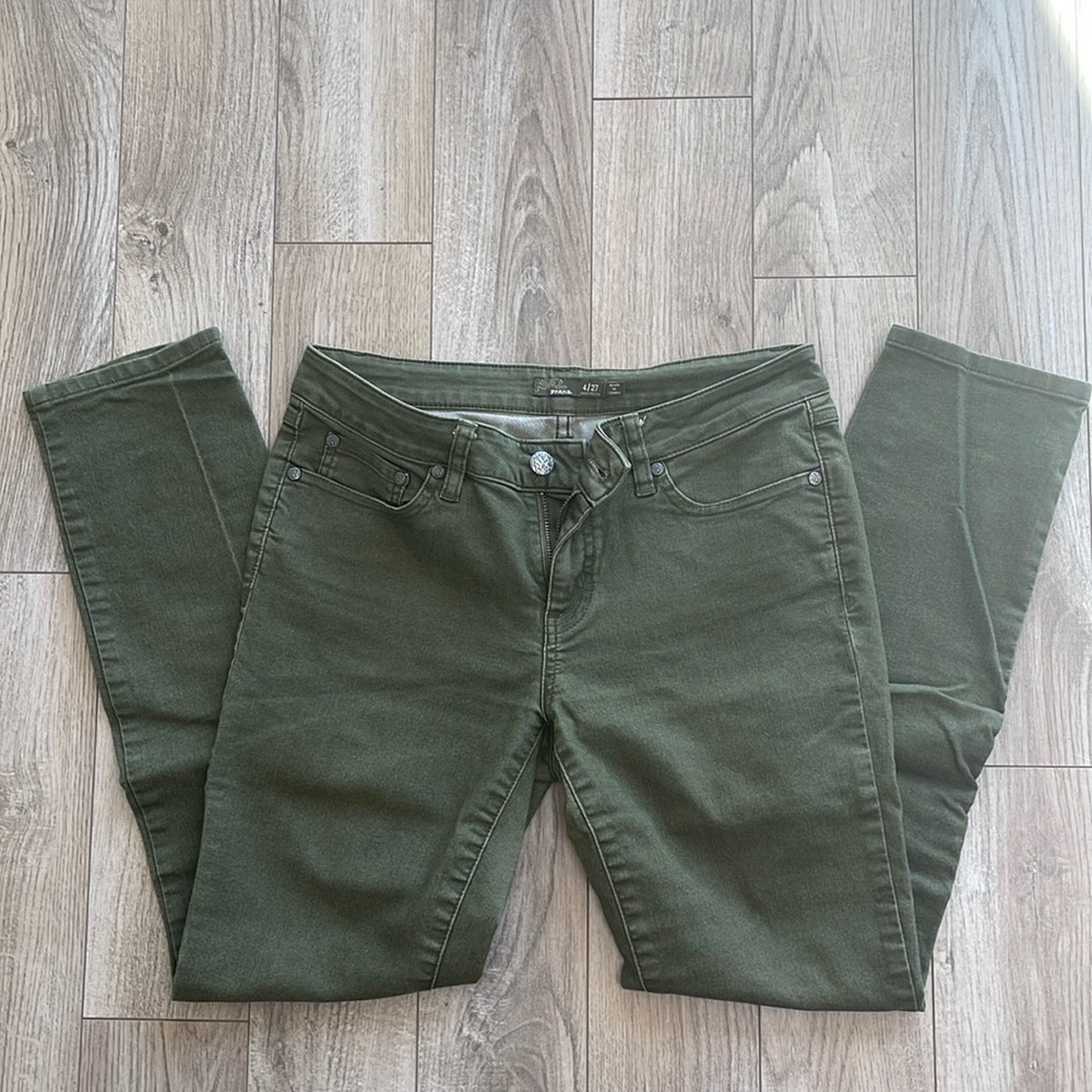 Prana Kayla Jean - Olive - Size 4 Short / 27